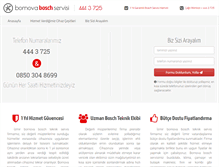 Tablet Screenshot of boschbornovaservisi.com